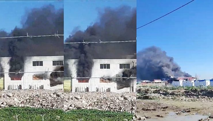 HATAY BÜROHOME ATÖLYESİ’NDE YANGIN