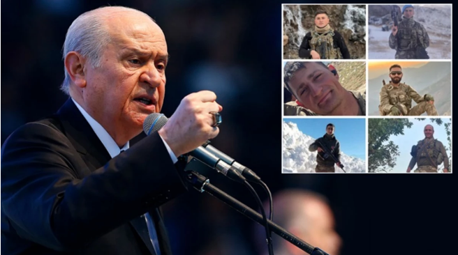 BAHÇELİ: BU ŞEREFSİZLERİN KÖKLERİNİ KAZIYACAĞIZ