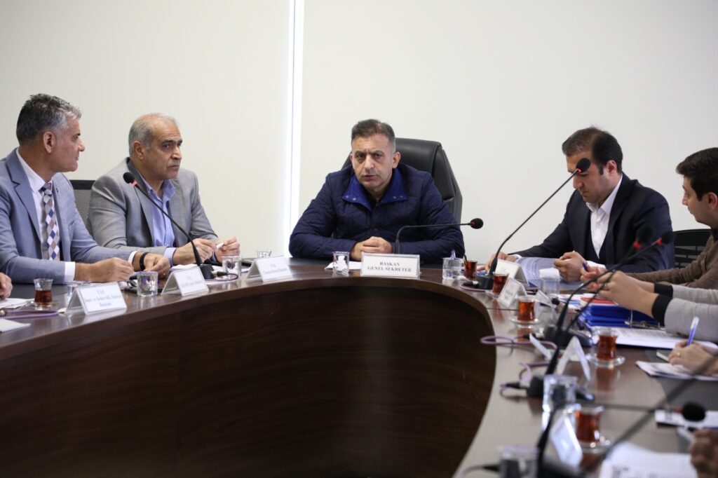 UKOME TOPLANTISI TAZEARSLAN BAŞKANLIĞINDA YAPILDI