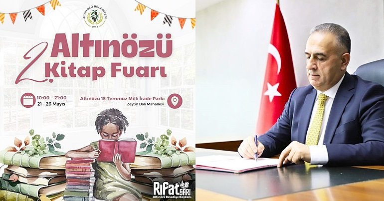 ALTINÖZÜ 2. KİTAP FUARI’NA HAZIRLANIYOR