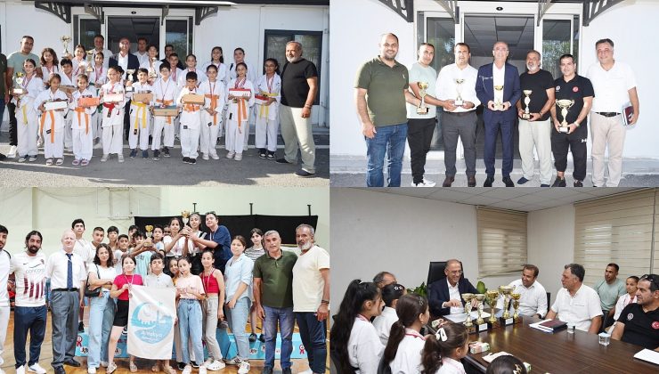 BAŞKAN YAPAR, ANTAKYA BELEDİYESİ KARATE TAKIMI’NI AĞIRLADI