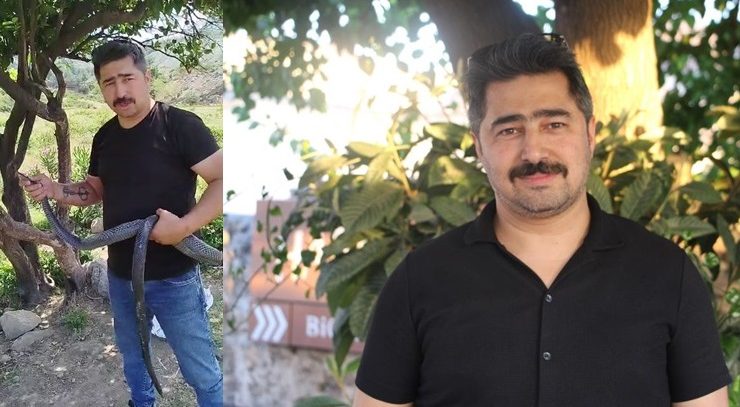 YILANLARIN SAMİMİ DOSTU KEMAL BAŞER