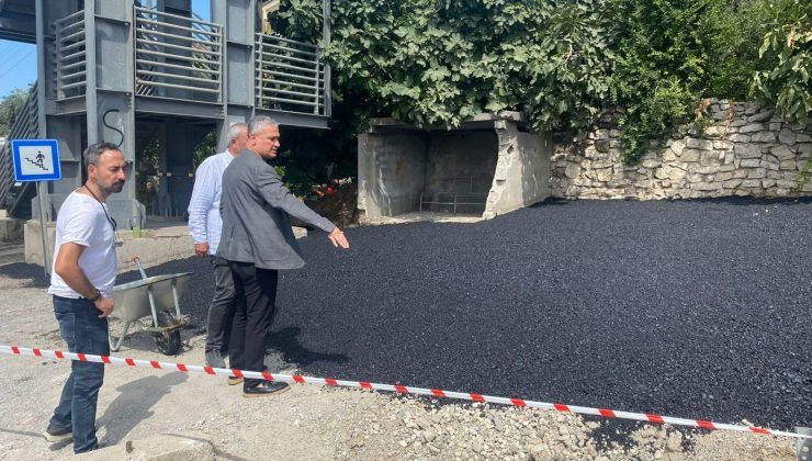 BAŞKAN GÜL ASFALT ÇALIŞMALARINI YERİNDE İNCELEDİ