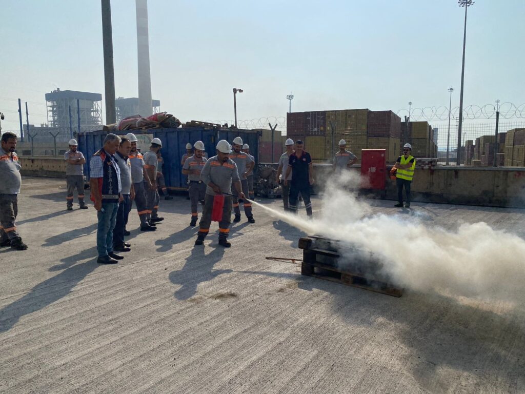 HBB İTFAİYESİ, YANGIN EĞİTİM VE TATBİKATLARINA DEVAM EDİYOR