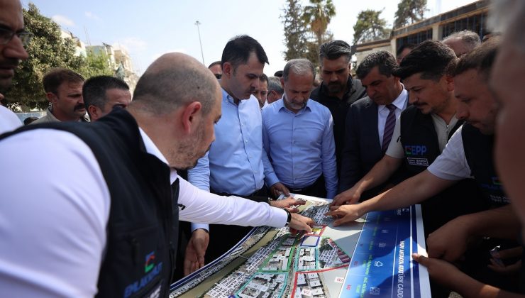 BAKAN KURUM, HATAY’DAKİ PROJELERİ DEĞERLENDİRDİ